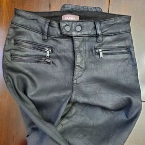 DL 1961 women, Florence Crop, mid rise Instasculpt skinny Cage